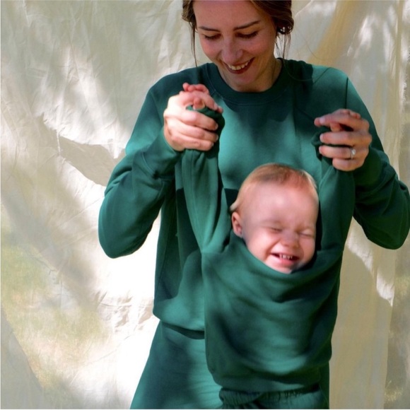 All the Babies Green SET Sweatshirt + Pants - Picture 7 of 9